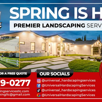 Spring Postcard for Hardscaping 