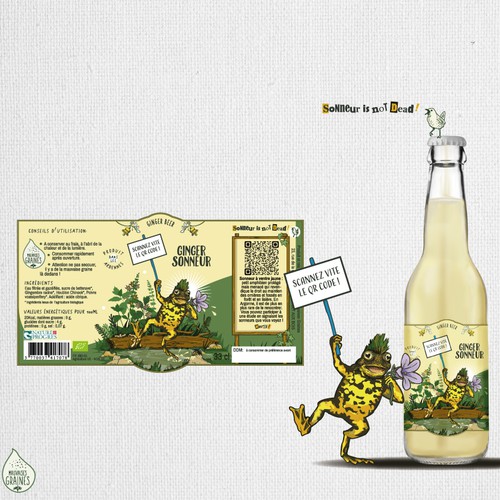 Gingeer beer label
